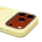 Чехол для Apple iPhone 18 Pro силиконовый Soft Touch MagSafe Vawi <желтый>