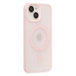 Чехол для Apple iPhone 14 пластиковый MagSafe Vawi №2 <светло-розовый>