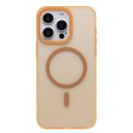 Чехол для Apple iPhone 15 Pro Max пластиковый MagSafe Vawi №2 <коричневый>