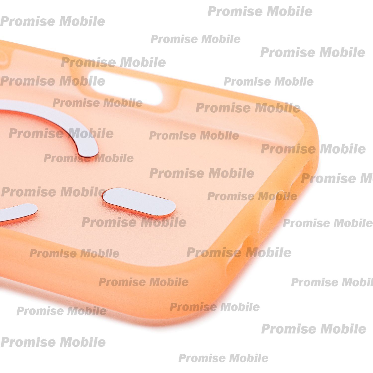 Чехол для Apple iPhone 17 Pro пластиковый MagSafe Vawi №2 <оранжевый> ― Розничный PromiseMobile