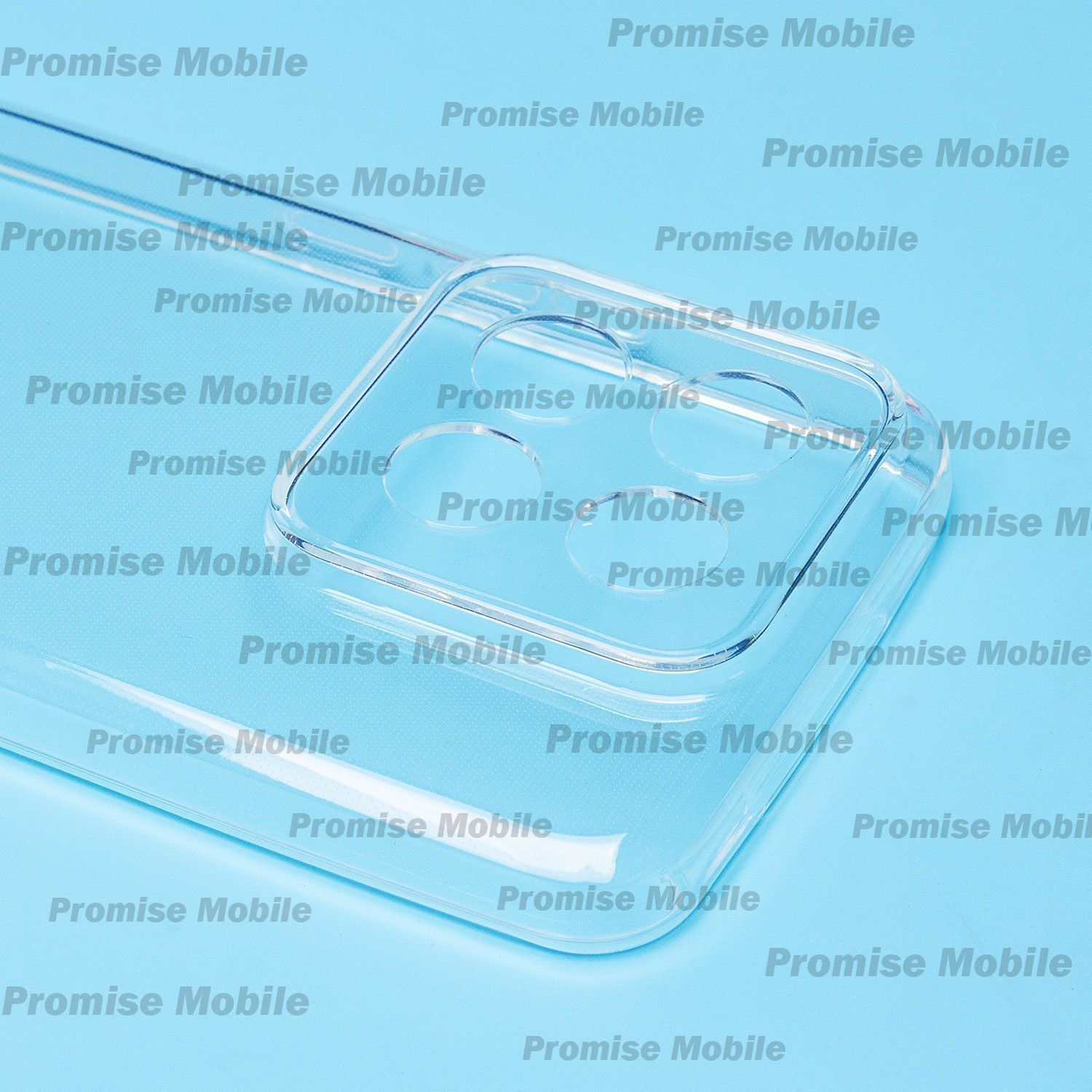 Чехол для Xiaomi 14 силиконовый (0,9 mm) <прозрачный> ― Розничный PromiseMobile