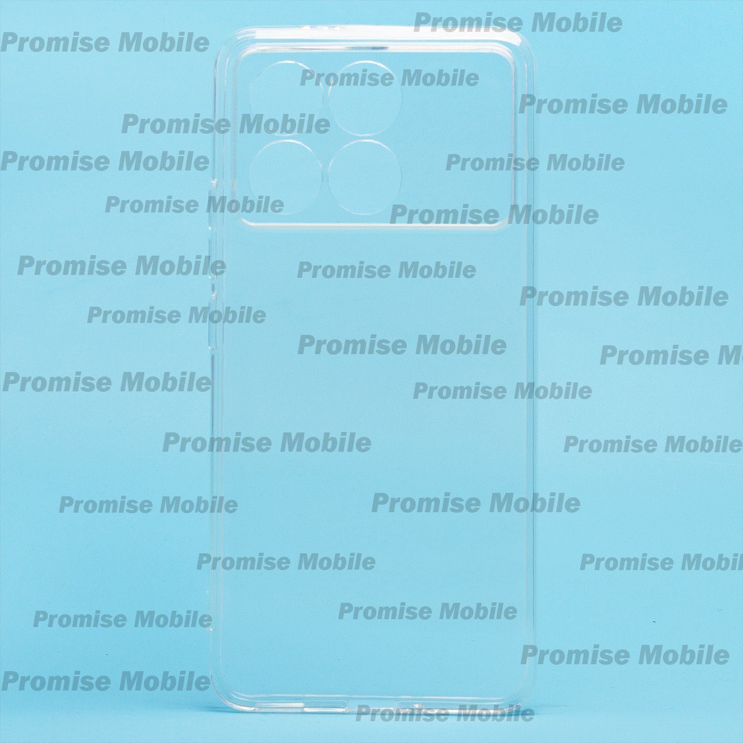 Чехол для Xiaomi Poco F6 Pro (23113RKC6G) силиконовый (0,9 mm) <прозрачный> ― Розничный PromiseMobile