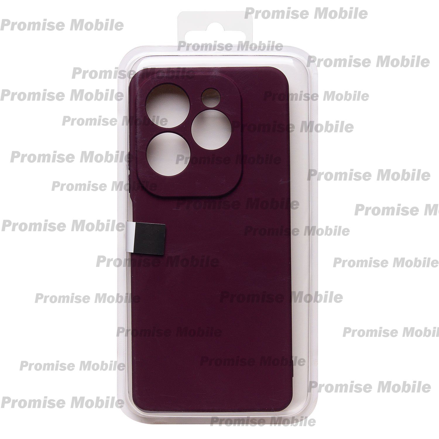 Чехол для Infinix Hot 40 (X6836) силиконовый Soft Touch 2 <бордовый> ― Розничный PromiseMobile