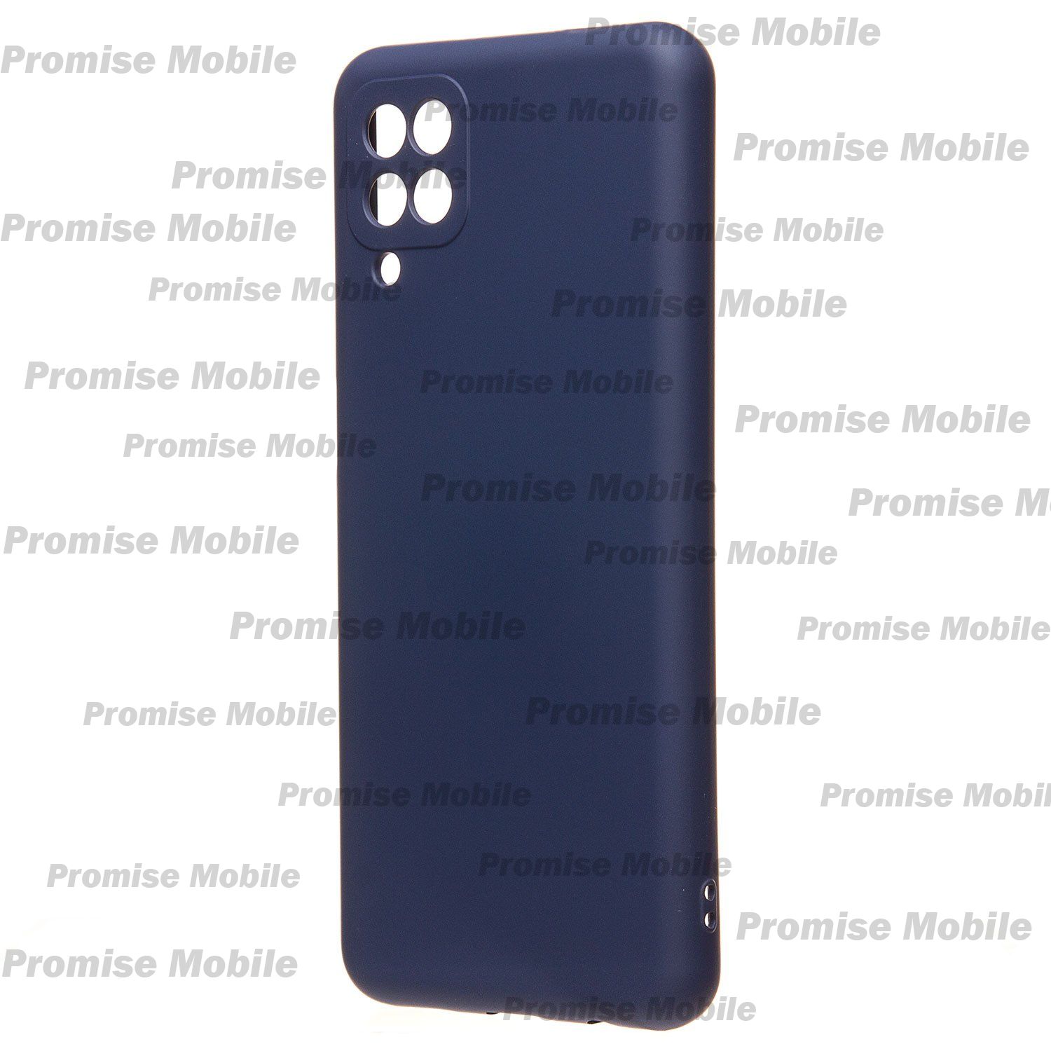 Чехол для Samsung SM-M127F (Galaxy M12) силиконовый Soft Touch 4 <темно-синий> ― Розничный PromiseMobile