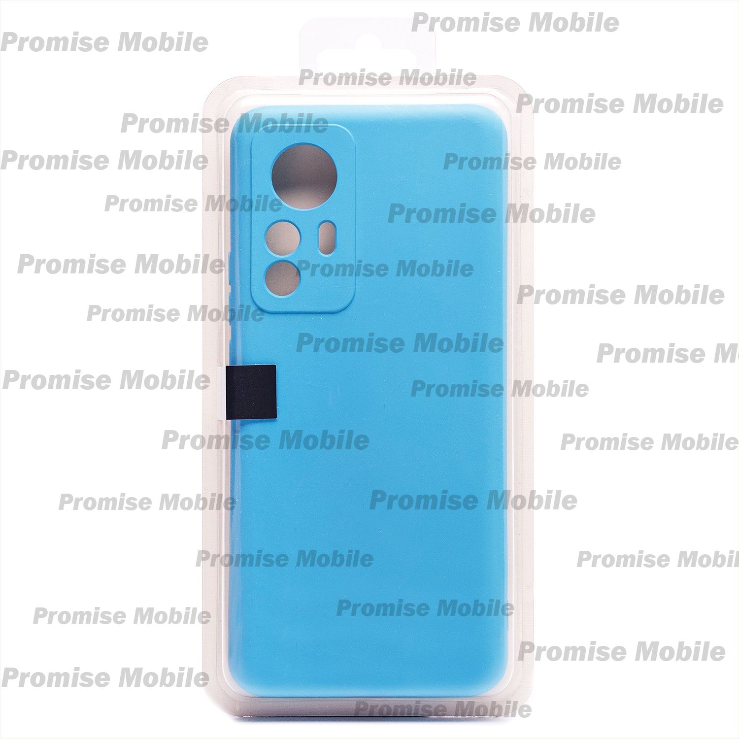 Чехол для Xiaomi 12T силиконовый Soft Touch 4 <голубой> ― Розничный PromiseMobile