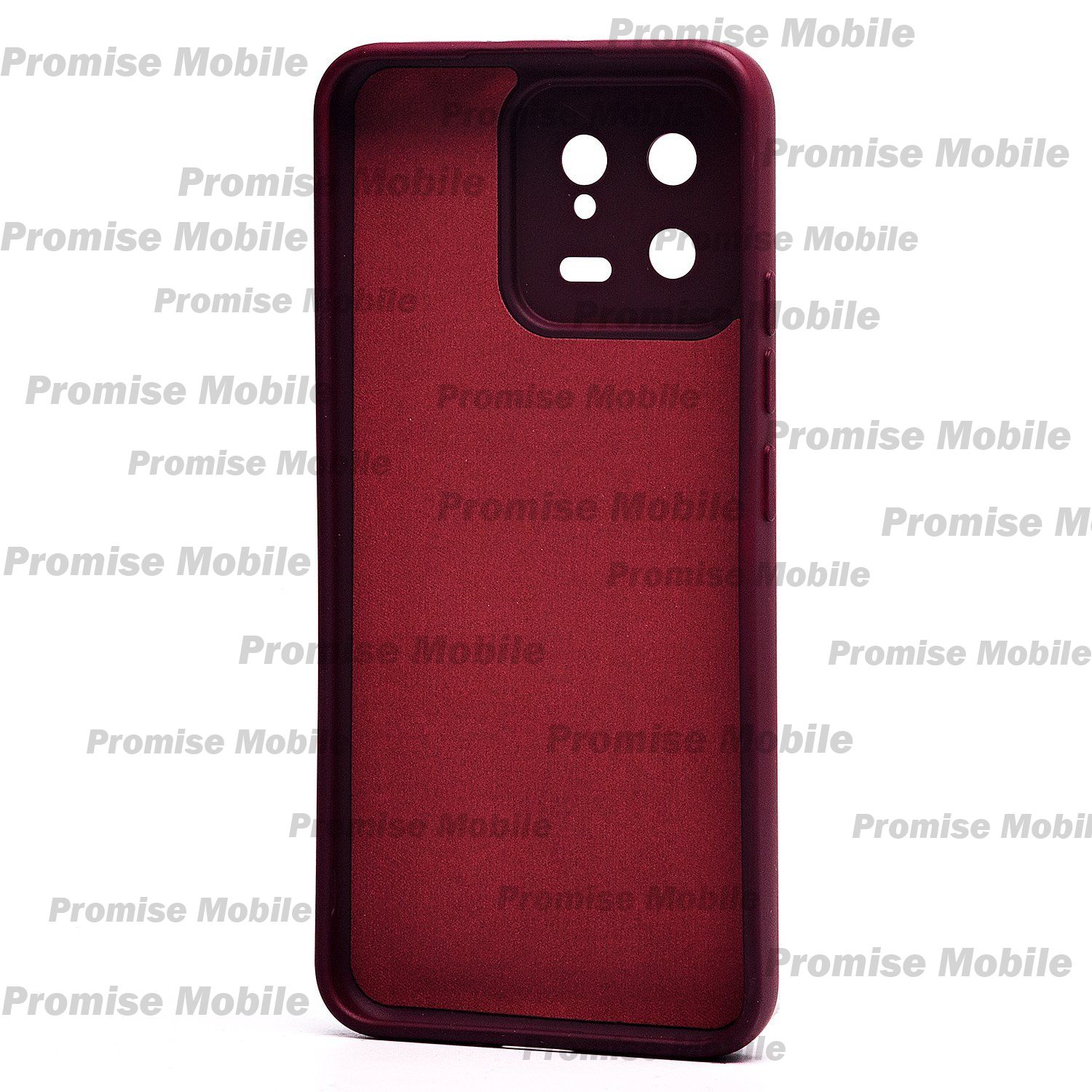 Чехол для Xiaomi 13 силиконовый Soft Touch 4 <бордовый> ― Розничный PromiseMobile