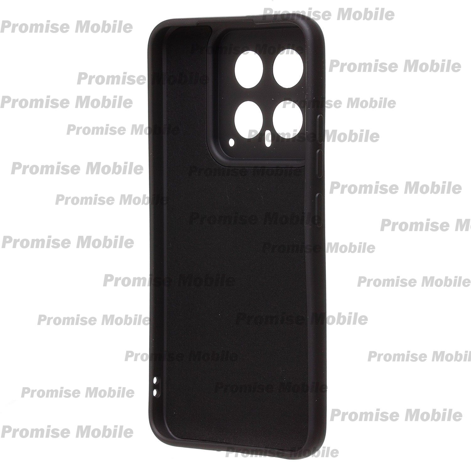 Чехол для Xiaomi 14 силиконовый Soft Touch 4 <черный> ― Розничный PromiseMobile