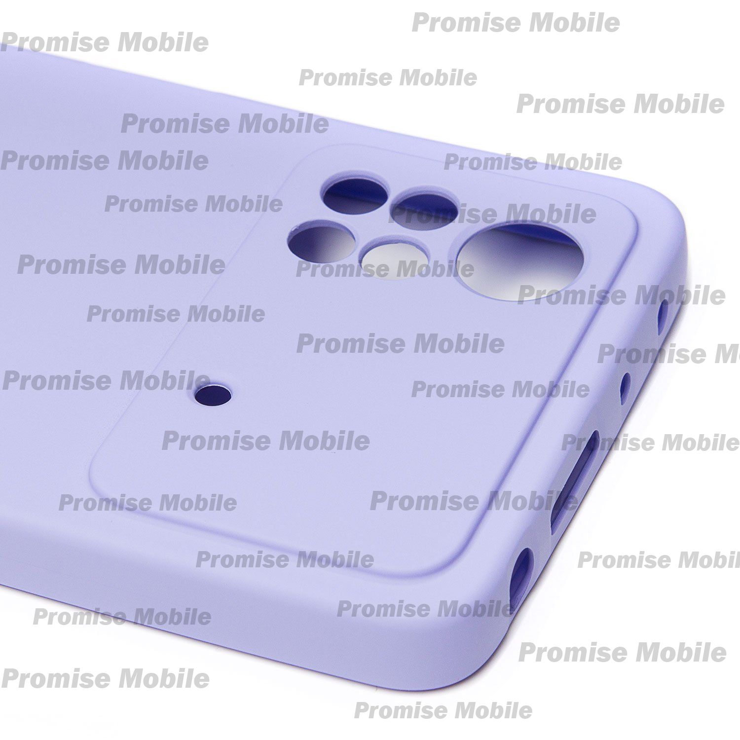 Чехол для Xiaomi 2201116PG силиконовый Soft Touch 4 <светло-фиолетовый> ― Розничный PromiseMobile