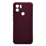 Чехол для Xiaomi Poco C50 силиконовый Soft Touch 4 <бордовый>