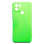 Чехол для Xiaomi Poco C50 силиконовый Soft Touch 4 <салатовый>