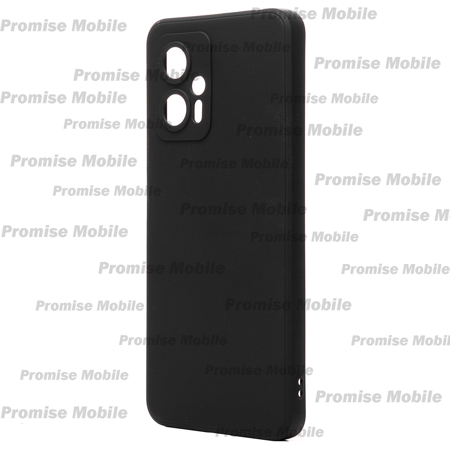Чехол для Xiaomi Redmi Note 11T Pro Plus силиконовый Soft Touch 4 <черный> ― Розничный PromiseMobile