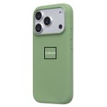 Чехол для Apple iPhone 17 Pro силиконовый MagSafe (анимация работает) <зеленый> (премиум)