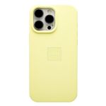Чехол для Apple iPhone 16 Pro Max силиконовый Soft Touch <светло-желтый> (премиум)