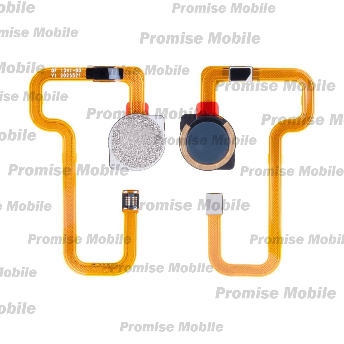 Шлейф для Xiaomi Redmi Note 8T на отпечаток пальца <черный> ― Розничный PromiseMobile