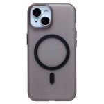 Чехол для Apple iPhone 13 пластиковый MagSafe №5 <черный>