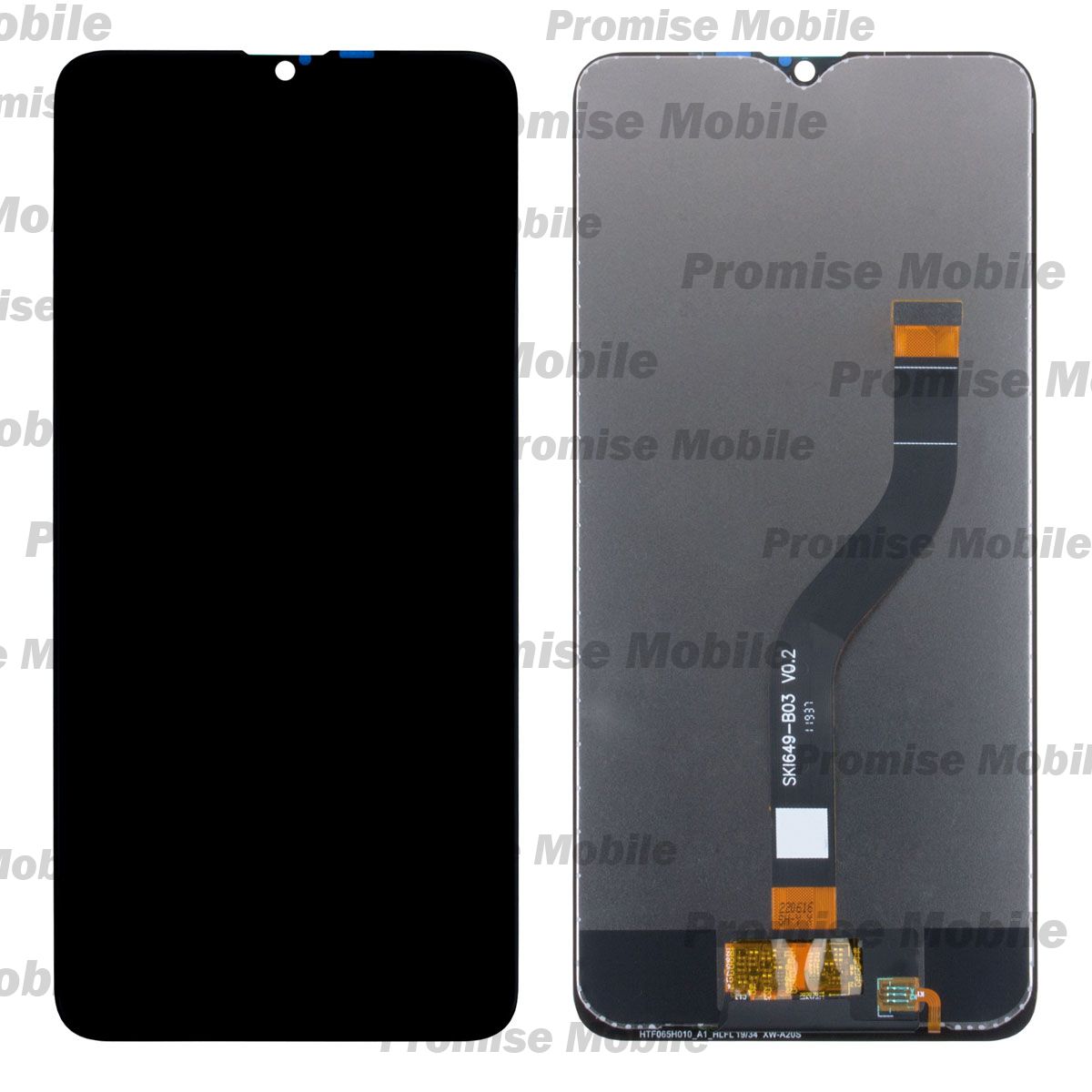 Дисплей для Samsung SM-A207F (Galaxy A20s) в сборе с тачскрином <черный> (оригинал) ― Розничный PromiseMobile