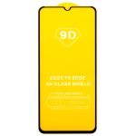 Защитное стекло для Samsung SM-A025F (Galaxy A02s) (2.5D/полная наклейка) <черный>