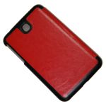 Чехол для Samsung SM-T210 (Galaxy Tab 3 7.0) задняя крышка + Smart Cover Origami <красно-черный>