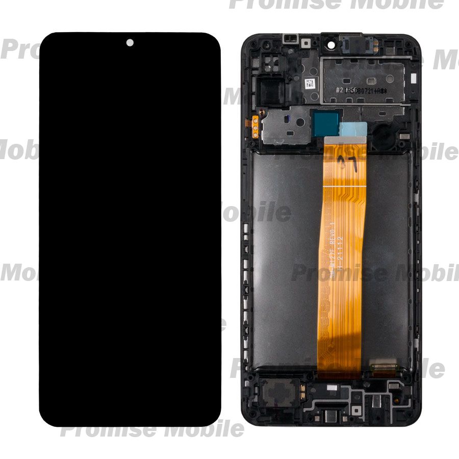 Дисплей для Samsung SM-M127F (Galaxy M12) модуль в сборе с тачскрином <черный> (оригинал SP) ― Розничный PromiseMobile