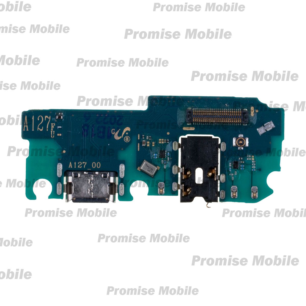 Плата нижняя для Samsung SM-A127F (Galaxy A12 Nacho) на системный разъем, разъем гарнитуры и микрофон (оригинал) ― Розничный PromiseMobile